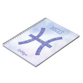  ijsbreker Gepersonaliseerd Paars Notitieboek (Linkerzijde)