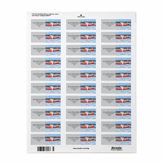 IJsbreker Griffon Canadian Coast Freighter Etiket (Full Sheet)