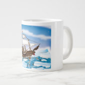 ijsbreker grote koffiekop (Voorkant rechts)