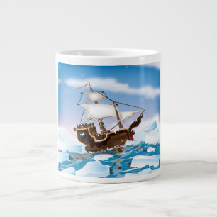 ijsbreker grote koffiekop