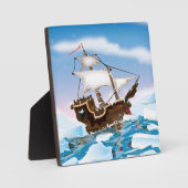 Ijsbreker Schip Fotoplaat (Voorkant)