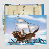 Ijsbreker Schip Kaart (Voorkant / Achterkant)