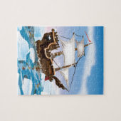 Ijsbreker Schip Legpuzzel (Horizontaal)