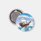 Ijsbreker Schip Magneet (Voorkant / Achterkant)