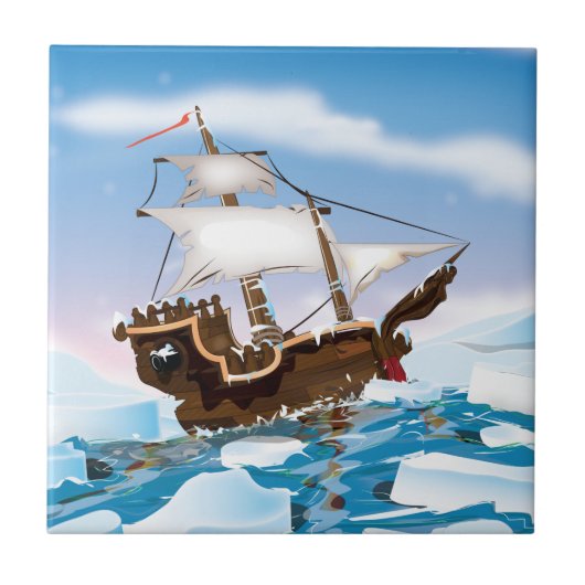 ijsbreker tegeltje (Voorkant)