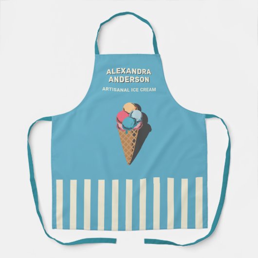 ijsco schort (Voorkant)