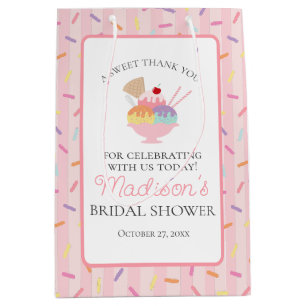 Ijscoup Sundae Bruiloft Feest Favoren Medium Cadeauzakje