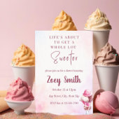 Ijscoup Sundae Bruiloft Feest Uitnodiging