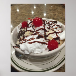 Ijscoup sundae poster