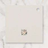 IJscoupe vol met bloemen Boho Bruidsfeest Bedankjes Labels (Achterkant)