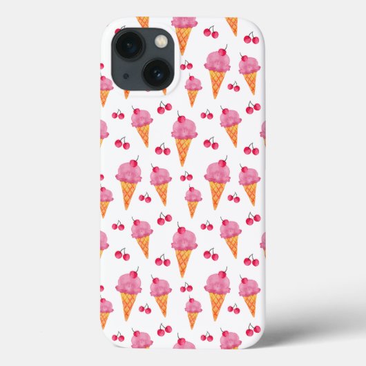 IJscream en kersen Case-Mate iPhone Case (Achterkant)