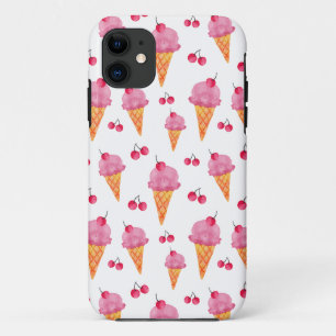 IJscream en kersen iPhone 11 Hoesje