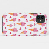 IJscream en kersen Case-Mate iPhone Case (Achterkant (horizontaal))