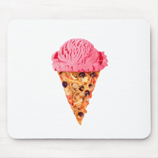 Ijscreampizza Muismat (Voorkant)
