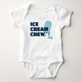 IJscrème Crew Blauw Romper (Voorkant)