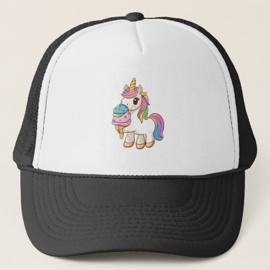 IJscrème Eenhoorn Delight (1) Trucker Pet (Voorkant)