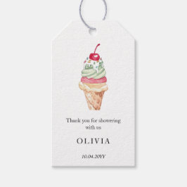 IJscrème Vrijgezellenfeest Hartelijk dank voor het Cadeaulabel