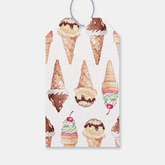 IJscrème Vrijgezellenfeest Hartelijk dank voor het Cadeaulabel (Achterkant)