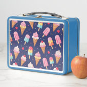 IJscrens, ijslolly's en kersen patroon (In situ)
