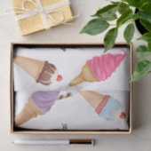 IJscrimpjes Zomer Zwembad Feestje  Tissuepapier (Geschenk)