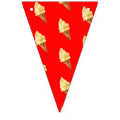 IJscrunchy Levendig rood Vlaggetjes (Eerste vlag)