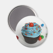 ijscupcake magneet (Voorkant / Achterkant)