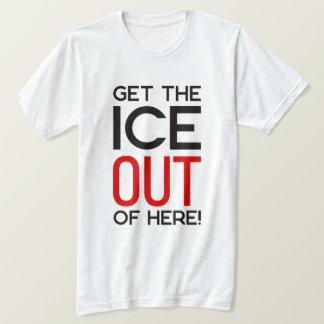 IJsdag tegen anti-Trump-protest T-shirt