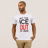 IJsdag tegen anti-Trump-protest T-shirt (Voorkant volledig)
