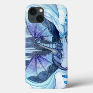 Ijsdraak Mysterieuze Fantasie Kunst Draken Case-Mate iPhone Case