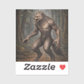 Ijsdraak Sticker – IJzige Mythische Draak (Vel)