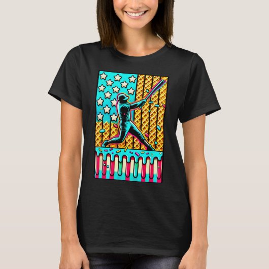 Ijsdruppel Bysebyll Spul Drip Voor Jongens Amerika T-shirt (Voorkant)