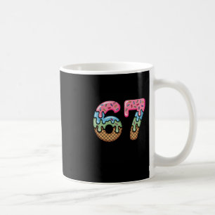 Ijsdruppel Meme Grappig Zes Zeven 67 Cadeau Koffiemok