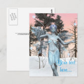 Ijsfee Briefkaart (Voorkant / Achterkant)