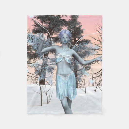 Ijsfee Fleece Deken (Voorkant)