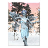 Ijsfee Foto Afdruk (Voorkant)
