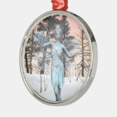 Ijsfee Metalen Ornament (Links)