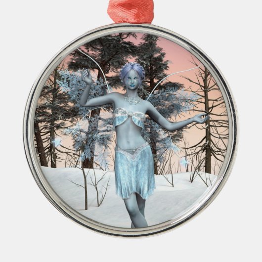 Ijsfee Metalen Ornament (Voorkant)