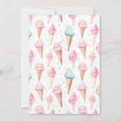 IJsfeest 1e verjaardag Kaart (Achterkant)