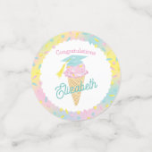 Ijsfeestje Afstudeerfeest Confetti (Kleine voorkant)