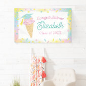 Ijsfeestje Afstudeerfeest Spandoek (Insitu)