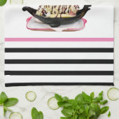 Ijsfeestje Keukenhanddoek (Gevouwen)