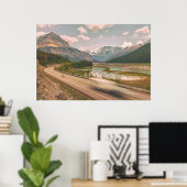 IJsfeld Parkway-weg Poster (Thuiskantoor)