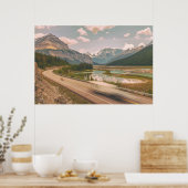 IJsfeld Parkway-weg Poster (Keuken)