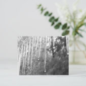 ijsfietsen briefkaart (Staand voorkant)