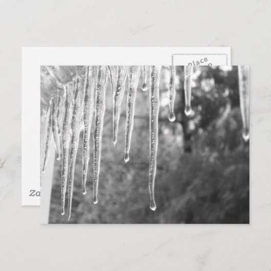 ijsfietsen briefkaart (Voorkant / Achterkant)