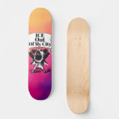 IJsgang uit mijn skateboardstad Persoonlijk Skateboard (Voorkant)