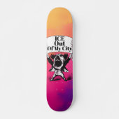 IJsgang uit mijn skateboardstad Persoonlijk Skateboard (Voorkant)