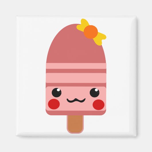 ijsgroen magneet (Voorkant)