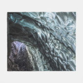 IJsgrotten Muurpatronen Fleece Deken (Voorkant (Horizontaal))