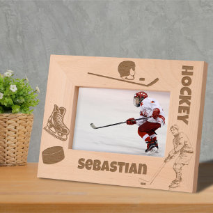 Ijshockey Aangepaste naam Gegraveerde Lijstjes